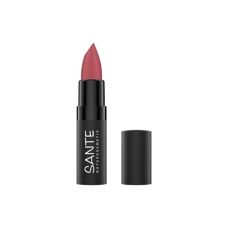 SANTE Naturkosmetik Ultra Matte Lipstick 02 Dusty Rose