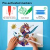 ARTISTRO 2 White Dual-Tip Acrylic Paint Pens - Multisurface Markers