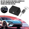 MLWIRD OBD2 Port Lock Black Aluminum Alloy OBD Diagnostic Port