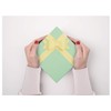 folia 3119 Cardboard Boxes in Square Design, in Pastel Colours,
