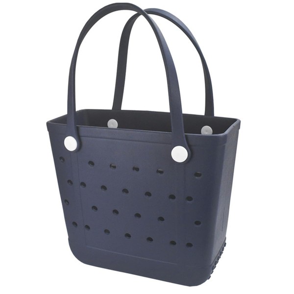 UeKeKicg Medium Beach Bag, Rubber Beach Tote Bag, Waterproof Washable