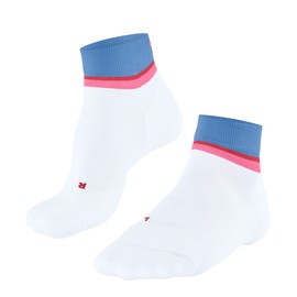 FALKE RU4 Endurance Short Trend W Sso cotone filo funzionale antivesciche 1 paio, Calzini da corsa Donna, Bianco White 2006, 41-42