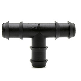 DOJA Barcelona 16 mm T-Piece Irrigation, Pack of 25, Fitting for Drip Hose, Diameter 16 mm, T-Hose Connector, Accessories for Drip Irrigation, for Garden Hose, Garden Watering