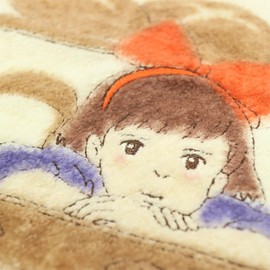 Marushin 1005048100 Mini Towel, Ghibli, Kiki's Delivery Service, Gigi Film Gigi, Handkerchief, Characters, 100% Cotton, Antibacterial, Odor Resistant, Organic Cotton, Present, Gift, Birthday