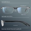 6 pack Executive Style Reading Glasses Men - Durable Readers