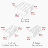 Closet Organizer Underwear Socks – Drawer Divider Storage Box, Foldable