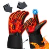 USB Heated Gloves Waterproof Touchscreen 3 Temperature Levels Gloves for