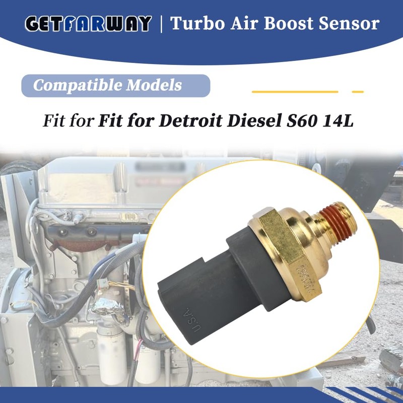 Getfarway Turbo Air Boost Lift Sensor 23535663 Compatible with Detroit