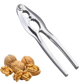 Nutcrackers for Nuts,Seafood Cracker,for All Nuts,Durable Metal Sheller for Walnuts, Almonds & Lobster