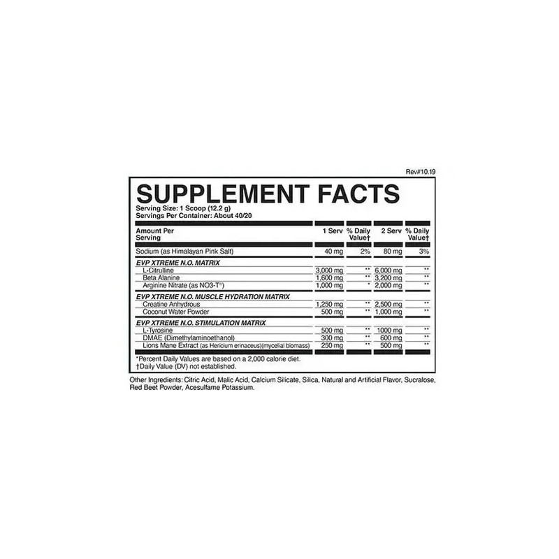 Evogen Evp 3D 40 Servicios Sabor Sour Watermelon