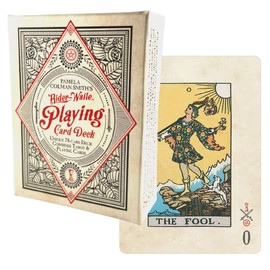 Tarot Cards, Weighted Edition, 78 Cards, Rider-Waite Playing Cards, Japanese Instruction Manual Included (English Language Not Guaranteed)