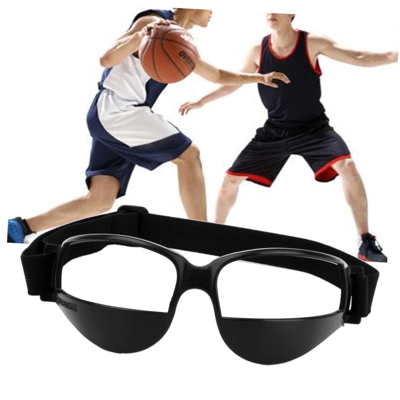 Kisangel 2pcs Anti-Low Head Training Glasses for Basketball Soft Plastic