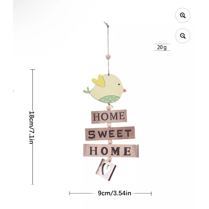 Kiplyki Wholesale Wooden Letter Easter Bunny Decorative Letter Pendant HOME