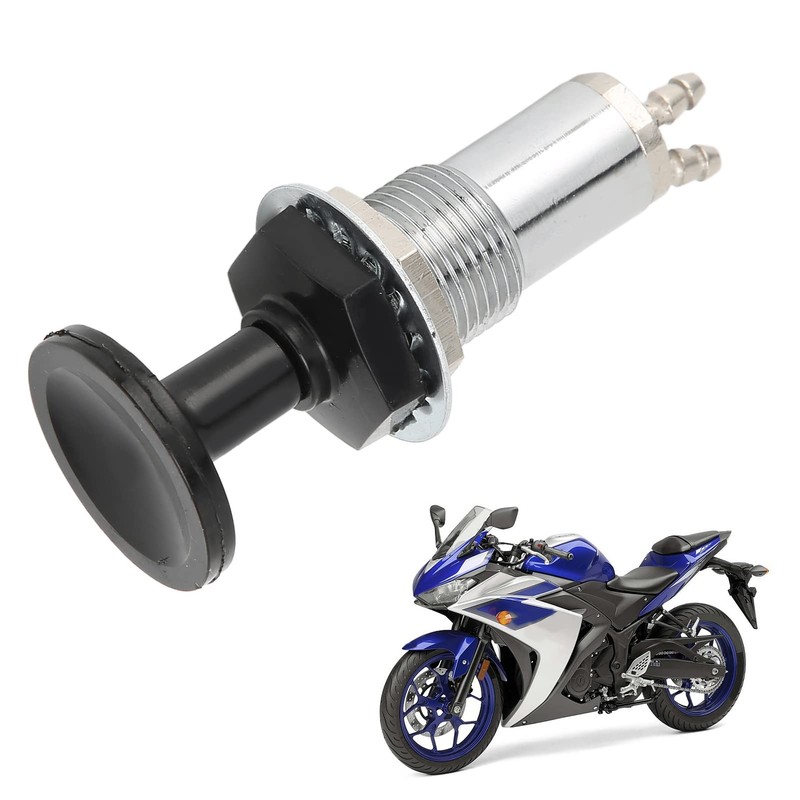 ATV Fuel Plunger Pump, Fuel Primer Copper ABS Heat Resistant