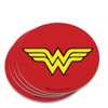 Wonder Woman Classic Logo Novelty Coaster Set