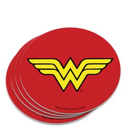 Wonder Woman Classic Logo Novelty Coaster Set