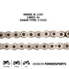 NICHE 428 Drive Chain 86 Links O-Ring with Connecting Master
