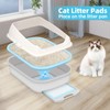 PWEZON Disposable Litter Box Liners, 50 pcs Super Absorbent Training