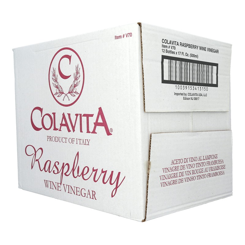 Colavita Wine Vinegar - Raspberry Red Wine Vinegar, 17 Fl