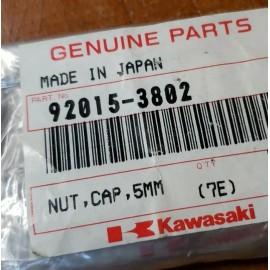 Kawasaki ONE 1 Genuine KAWASAKI NUT CAP 5MM - 92015-3802 acorn small OEM NOS jet ski