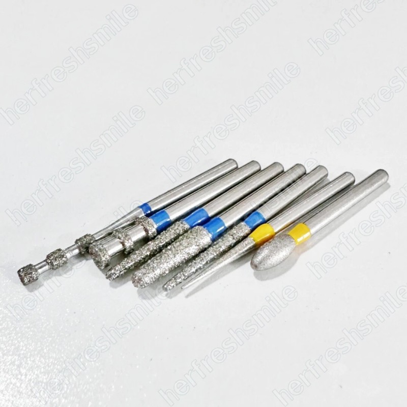 Nybeautifulteeth 2Kits Dental Porcelain Veneer Preparation Burs Zirconia Veneers Diamond