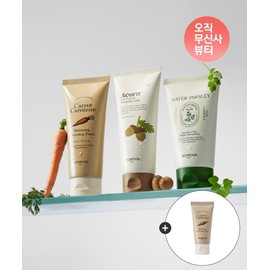 SKINFOOD [2 pieces/cross] Carrot/Pantothenic/Acorn Cleansing Foam 150ml (+ Foam 30ml added) Pantothenic Foam 30ml Acorn+Acorn / SKINFOOD [2개/교차]캐롯/판토테닉/에이콘 클렌징 폼150ml(+폼30ml 추가) 판토테닉 폼 30ml 에이콘+에이콘