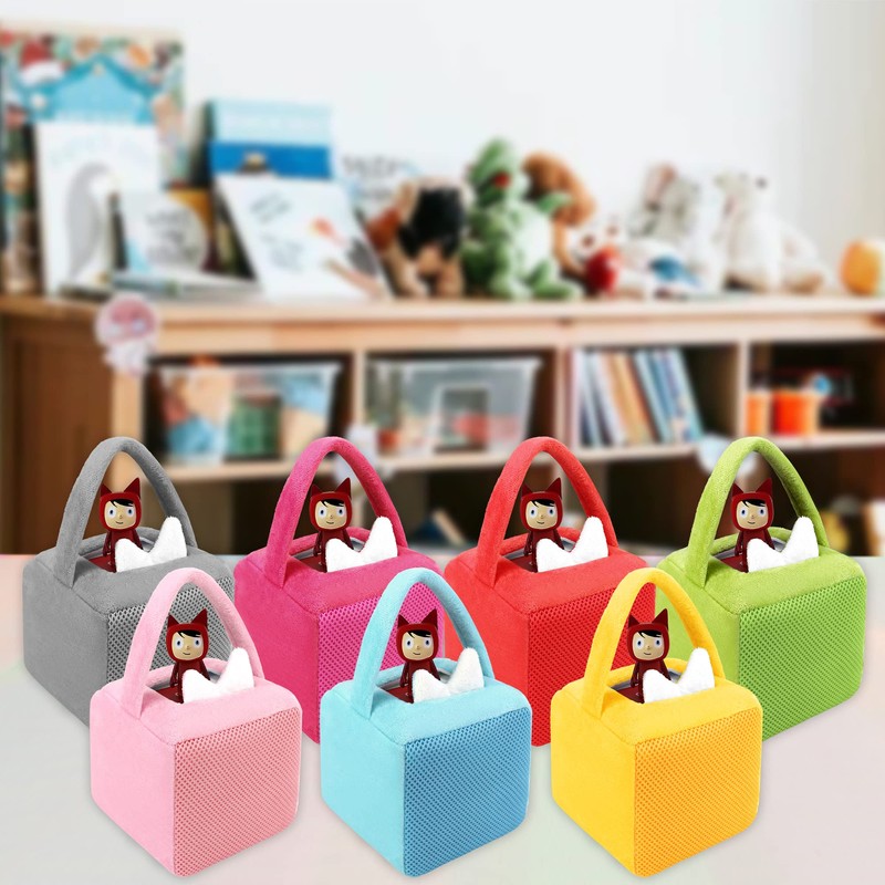 Toniebox Pouch with Protective Case for Tonies Volume Button, Drop-Proof