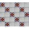6x6 4 pcs Blue Seville Talavera Mexican Tile