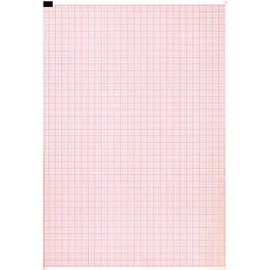 ECG Paper 210MM X 140MM X 350 Sheets (Works for Nihon KOHDEN PA9100Z,9130K) (5)