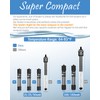 AquaMiracle Adjustable 50W Aquarium Heater Submersible Fish Tank Heater Super
