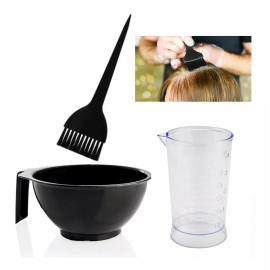 ECONOMICO Kit Para Teñir Cabello 16pz Tazón, Capa, Pinzas, Cio, Brocha