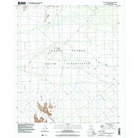YellowMaps Kots Kug Ranch AZ topo map, 1:24000 Scale, 7.5 X 7.5 Minute, Historical, 1996, Updated 2002, 26.9 x 22 in - Polypropylene