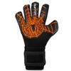 Buffon Guantes De Portero Spider Semiprofesional para Niño Infantil (Negro/Naranja,