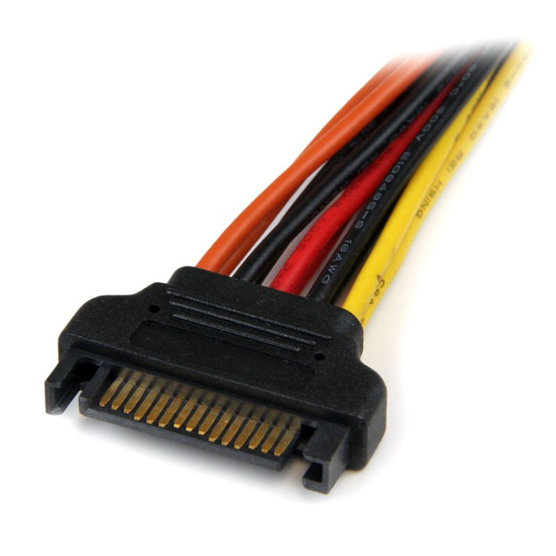 StarTech, Cable Adaptador Splitter Divisor de Alimentación SATA Latching con