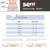 Seni Super Plus Briefs Large, 25 Count
