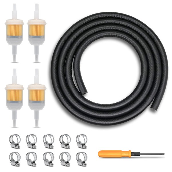 Woolonas Kits de línea de combustible de 1/4 pulgadas (6