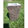 Granite Vase Tapered 5"x4"x9" Dakota Mahogany