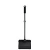 Janico 1085 Commercial Lobby Dustpan Upright, Aluminum Handle, 37” Length,