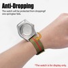 TACTICAL FROG Nylon Watch Band Hook and Loop Fastener Watch