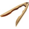 GLOGLOW Cracker de Cangrejo de Oro, Abridor Acero Inoxidable Cascanueces