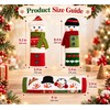 Christmas Snowman Refrigerator Handle Covers for Holiday Decorating – Plush