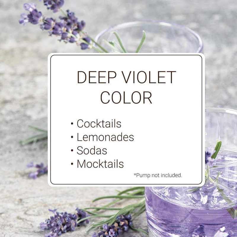 Monin - Lavender Syrup, Aromatic and Floral, Natural Flavors, Great