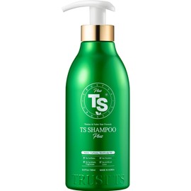 TS Shampoo plus 500ml (16.9oz), for Thinning Hair with Biotin,Pantenol and Caffein, Refreshing Natural Citrus Scent. Hair Thickening Probio Complex for Men and Women.