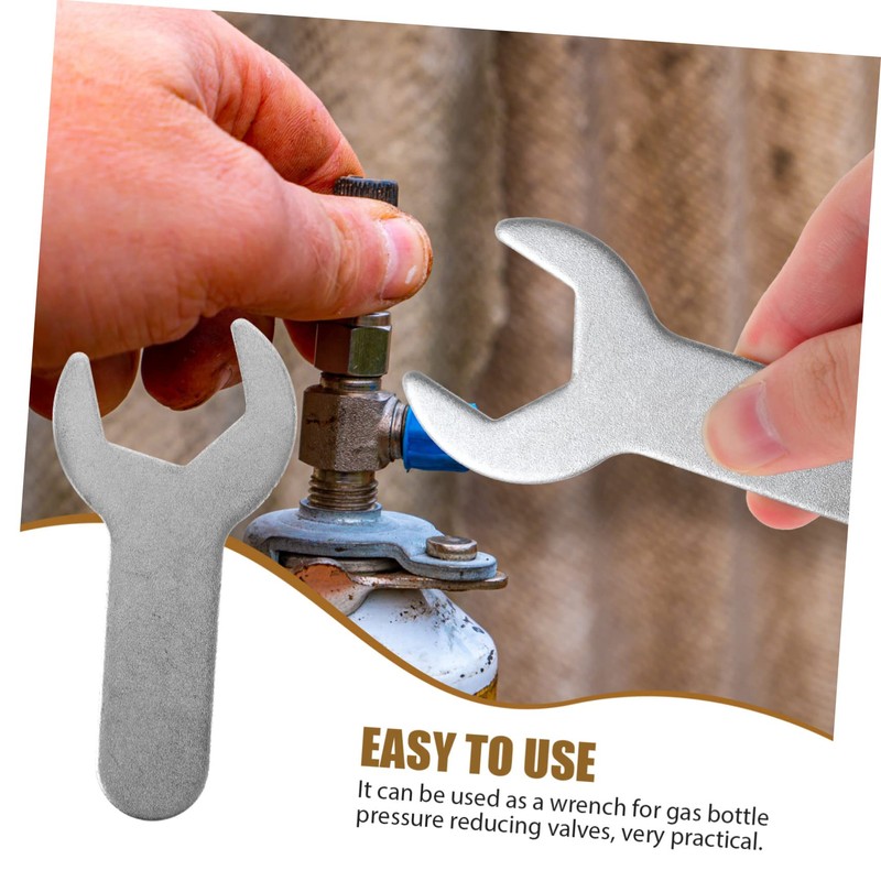 Operitacx Tight Gas Spanner Gas Bottle Regulator Spanner for Multifunctional