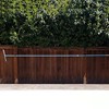 BFYDOAA Swimming Pool Aluminum Pole Hanger, 2 Pieces Aluminum Bracket