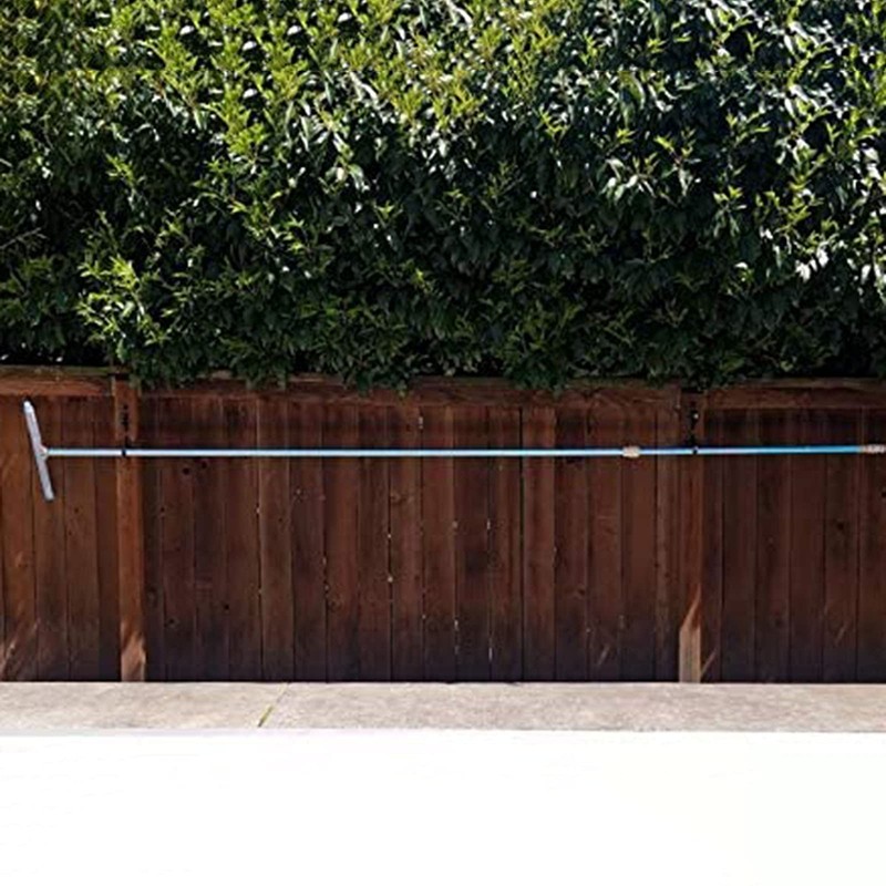 BFYDOAA Swimming Pool Aluminum Pole Hanger, 2 Pieces Aluminum Bracket