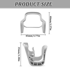 NCTNCX Gimbal Bumper Guard, Anti-Collision Protector for DJI Neo Accessories, for DJI Neo Fly Combo Drone Accessories (Grey)