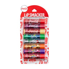 Lip Smacker Lip Smacker Coca-Cola Flavored Balm, 8 Count, Flavors Coke, Cherry Vanilla Sprite, Root Beer, Orange Fanta, Grape Strawberry Fanta