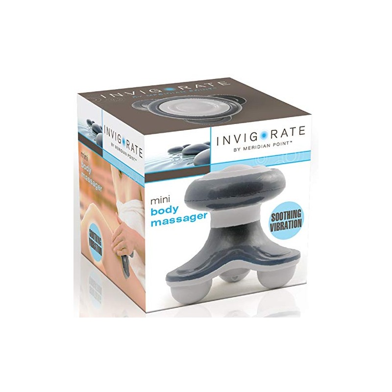Invigorate MBM123053 Mini Body Massager Handheld Massage Roller Small Back