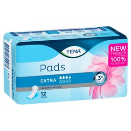 Tena Extra Pads X 12 (Limit 4 per order)